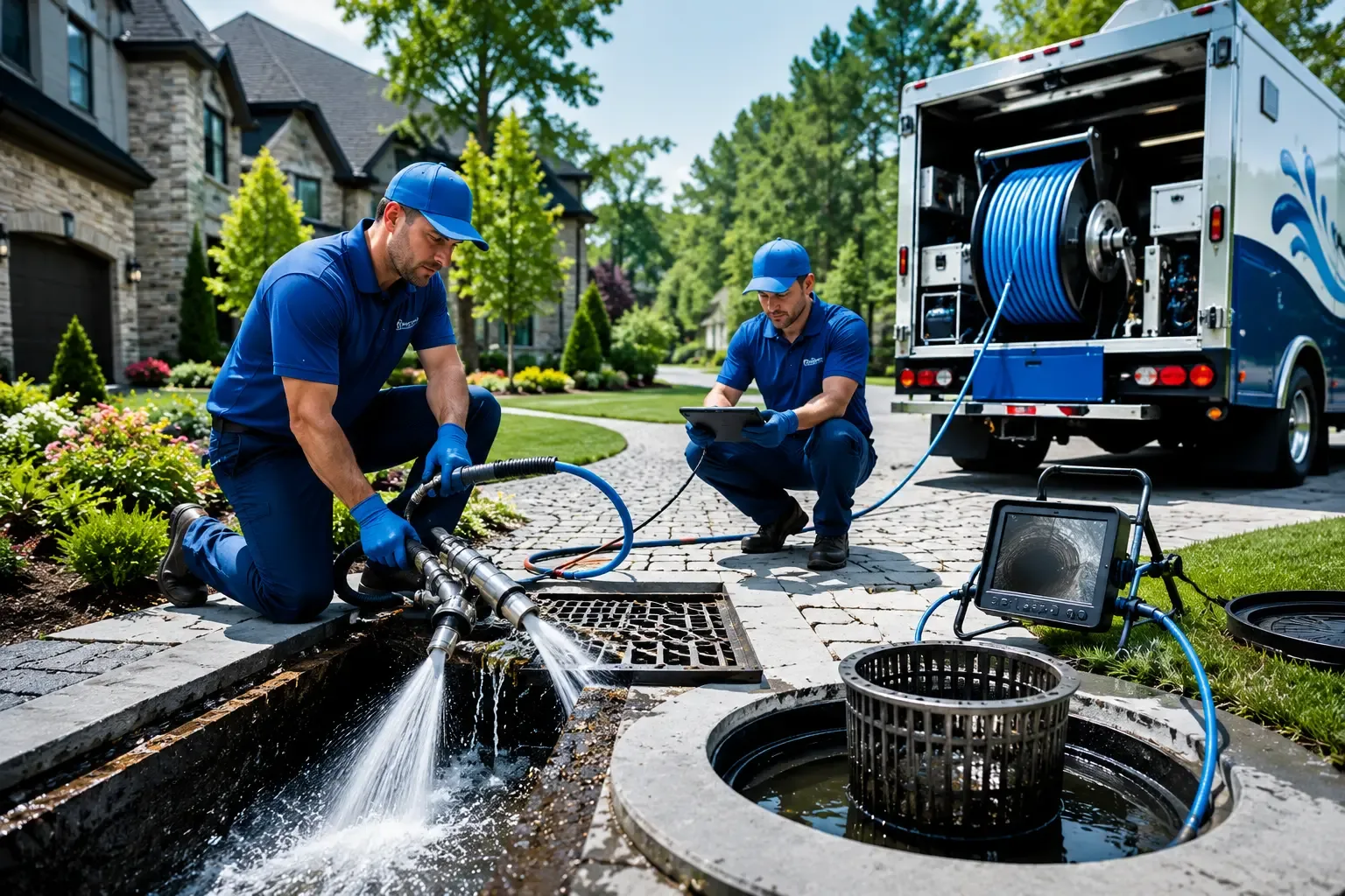 Local outdoor drain cleaning professionals in Hazel Hurst, PA
