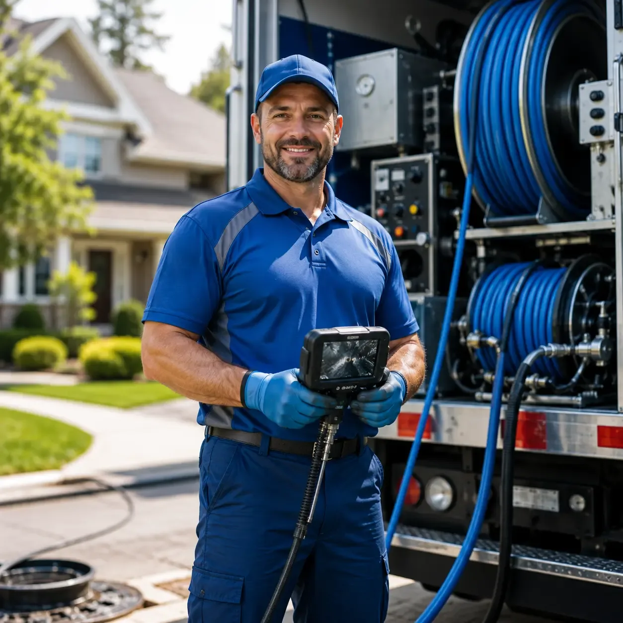 Local outdoor drain cleaning specialists in Hazel Hurst, PA